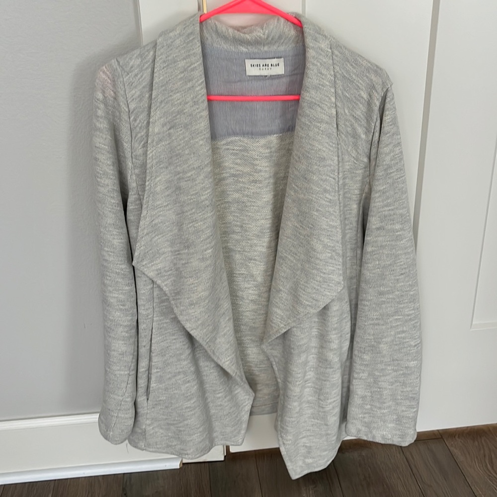 Open soft blazer